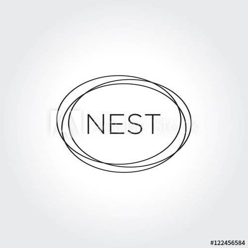 500x500 Nest Vector Logo Concept