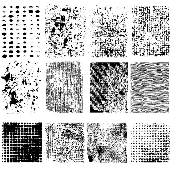 550x560 Grunge Textures Vector