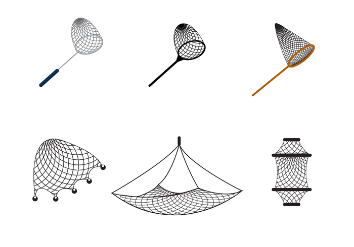 700x490 Free Fishing Net Vector