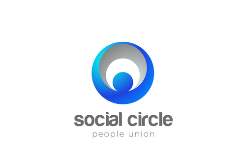 500x333 Circle Human Network Logo Vector Free Download