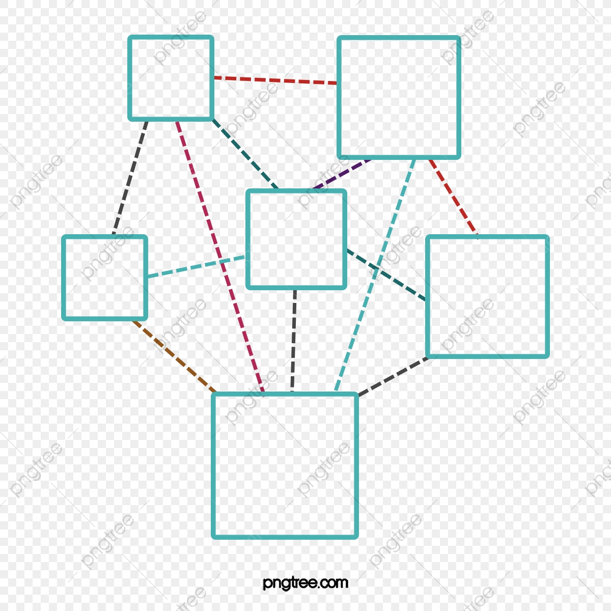 1200x1200 Vector Business Line Connection Network Connection Network, Vector