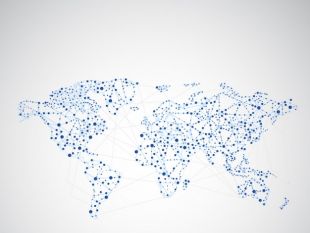 310x233 World Map Global Network Graphics Free Vector Free Vectors Ui