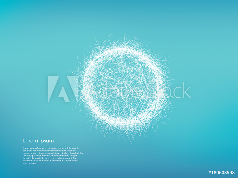 Photo Art Print Neural Network Vector Concept With Neuron 1000x750 Photo Art Print Neural Network Vector Concept With Neuron