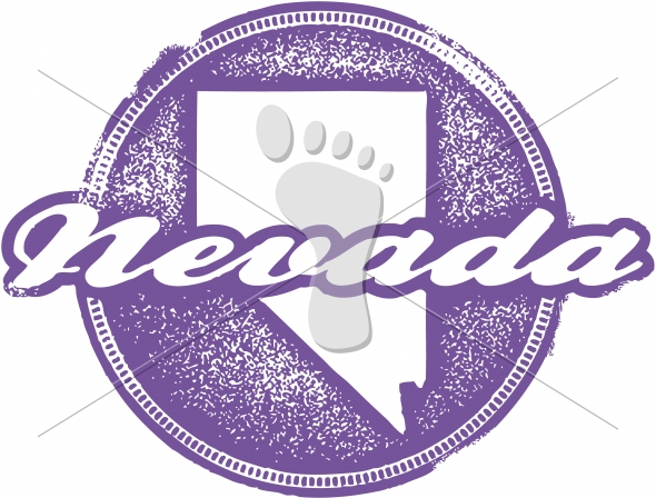 590x448 Vintage Nevada Usa State Stamp