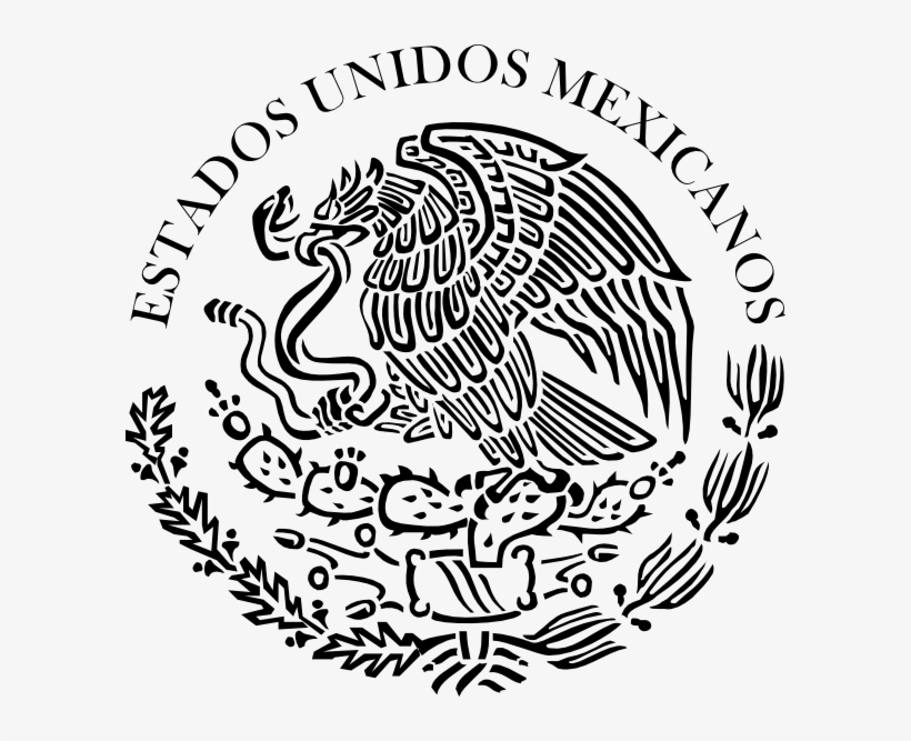 820x667 Free Vector Seal Of The Government Of Mexico Linear