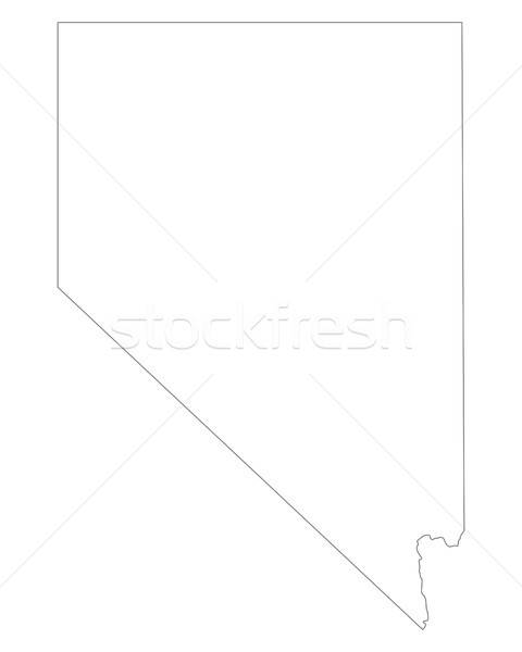 480x600 Map Of Nevada Vector Illustration Robert Biedermann