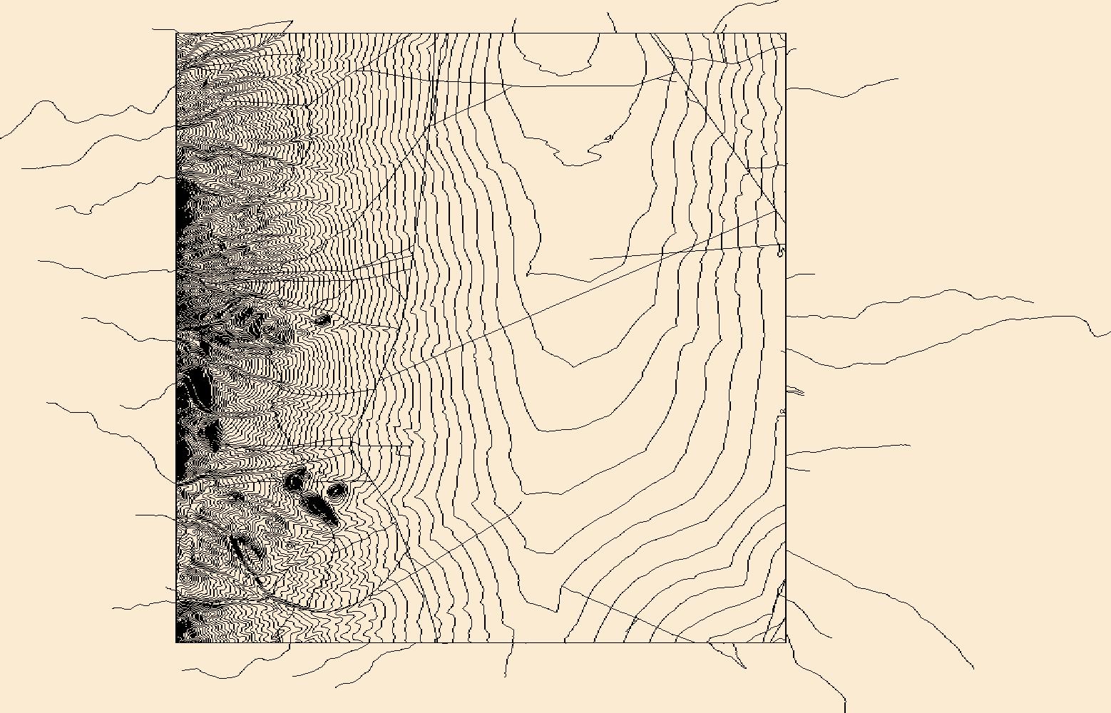 1558x1000 Usgs Topo Map Vector Data