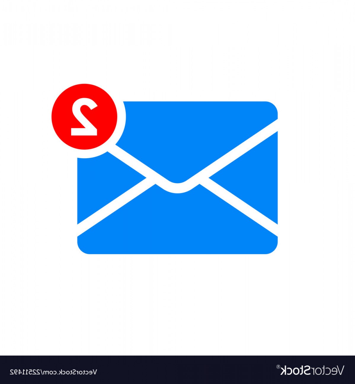 New Message Notification Icon Vector Wallkeeper 1198x1296 New Message Notification Icon Vector Wallkeeper