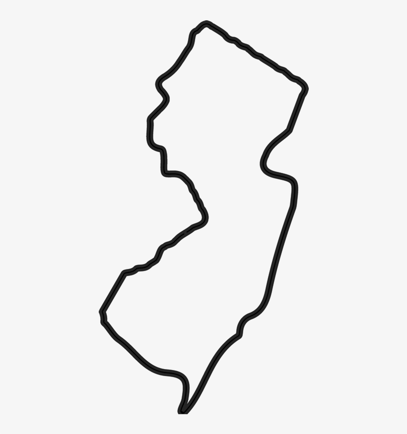 New Jersey Outline Vector At Vectorified Com Collection Of New Jersey