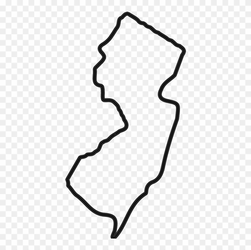 New Jersey Outline Vector at Vectorified.com | Collection of New Jersey