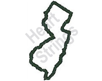 340x270 New Jersey Outline Etsy