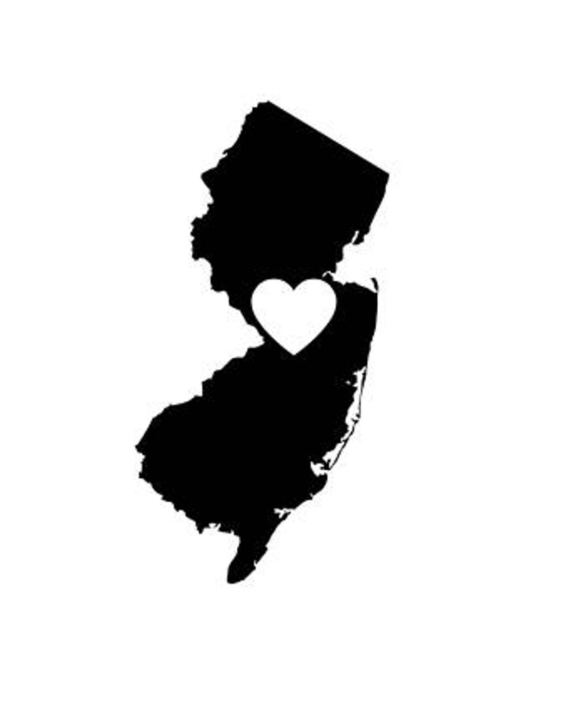 Download New Jersey Outline Vector at Vectorified.com | Collection ...