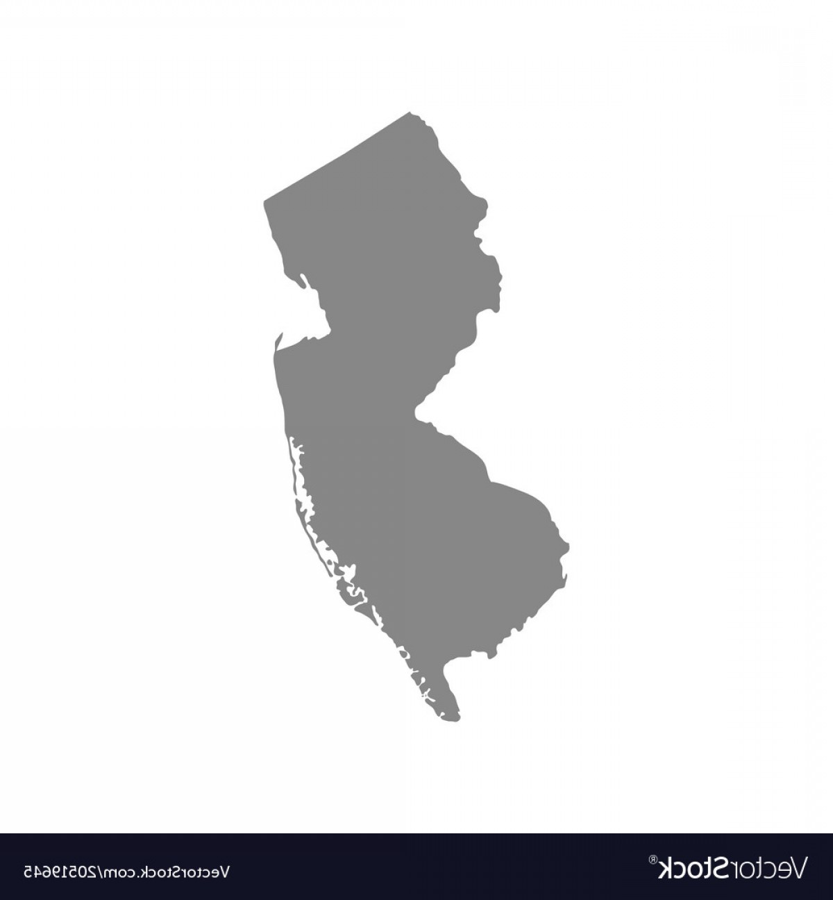 1200x1296 New Jersey Outline Vector Geekchicpro