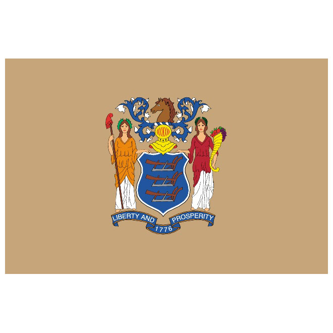 660x660 New Jersey Vector Flag