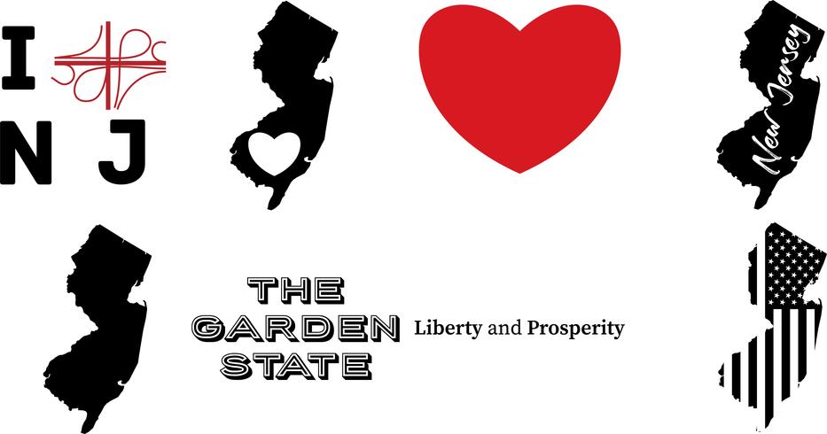 933x490 New Jersey Vector Map