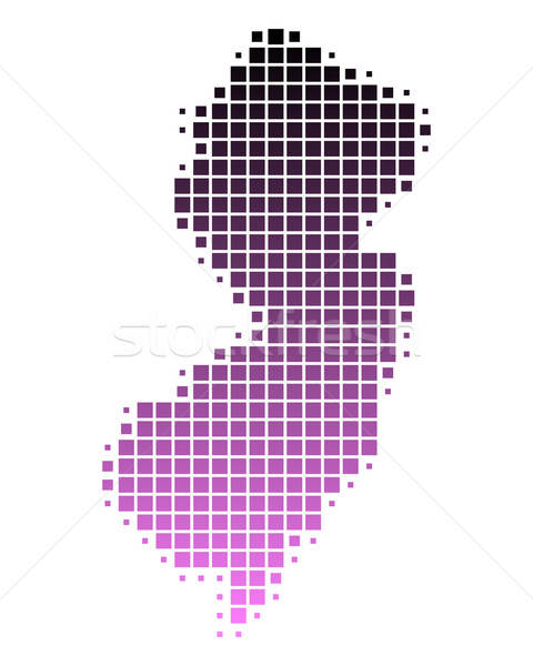 480x600 Map Of New Jersey Vector Illustration Robert Biedermann