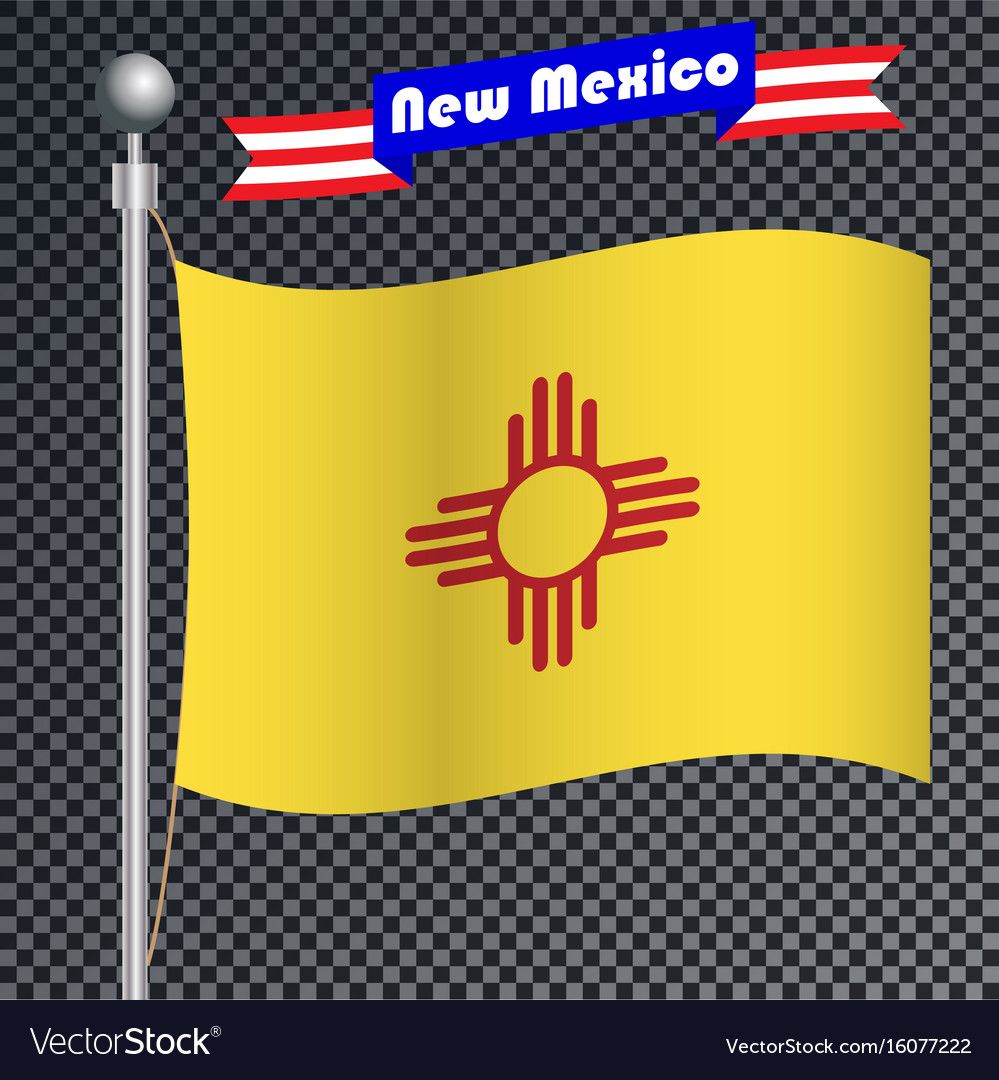 999x1080 National Flag Of New Mexico Vector Image