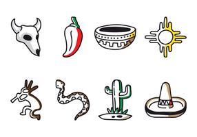 286x200 New Mexico Free Vector Art