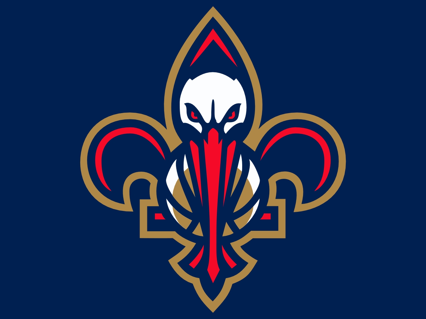 New Orleans Pelicans Logos 1365x1024 New Orleans Pelicans Logos