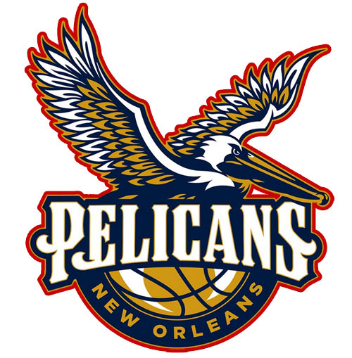 New Orleans Pelicans Logo Vector At Vectorified Com Collection Of New Orleans Pelicans Logo