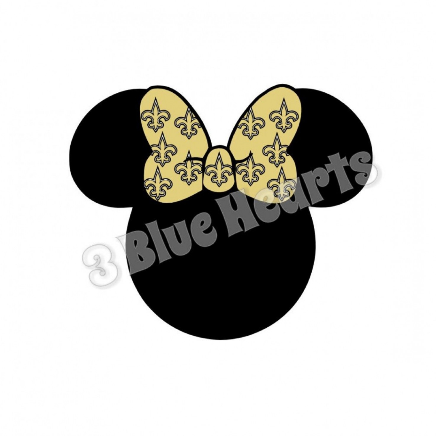 1473x1473 New Orleans Saints Minnie Head Dxf Geekchicpro