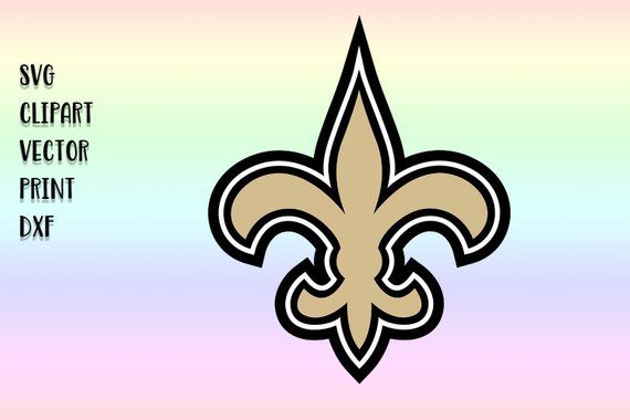 570x380 New Orleans Saints Saints Logo Dxf, Clipart
