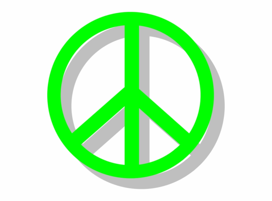 920x680 Peace Sign Vector Clip Art