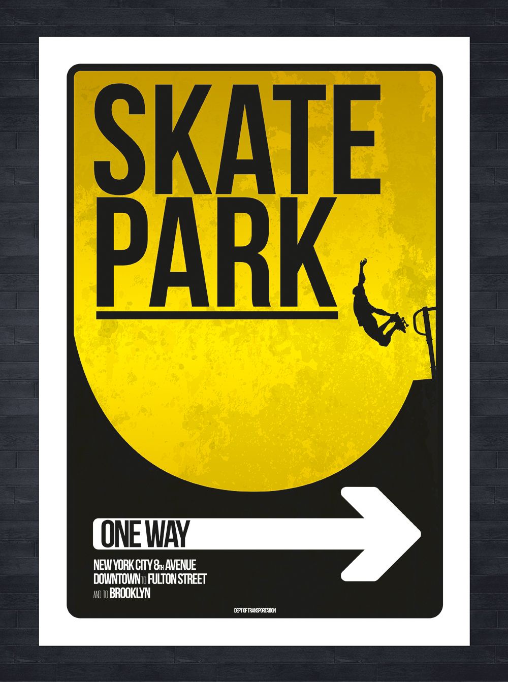 1000x1343 Skate Park Skateboard Signinspired