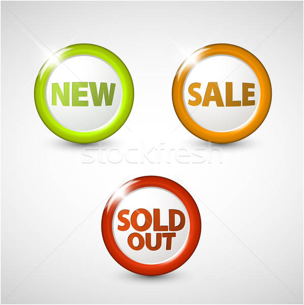 598x600 Vector Round Icons For Sale, New And Sold Out Items Vector
