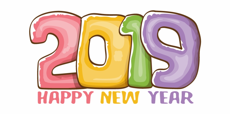 New Year 2019 Vector