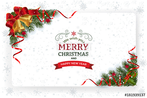 500x334 Christmas And New Year Greeting Card Christmas Background