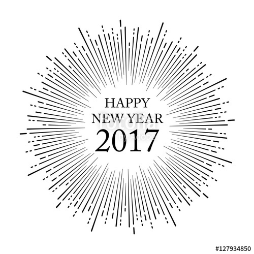 500x500 Happy New Year, Vector Stock Image And Royalty Free Vector