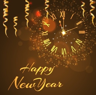 372x368 Happy New Year Free Vector Download