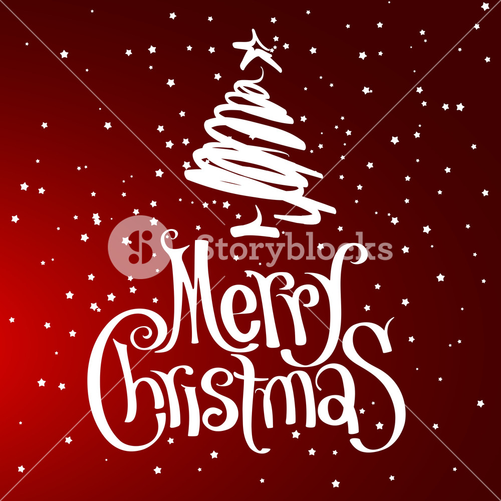 1000x1000 Christmas And New Year Vector Greeting Card Template Royalty