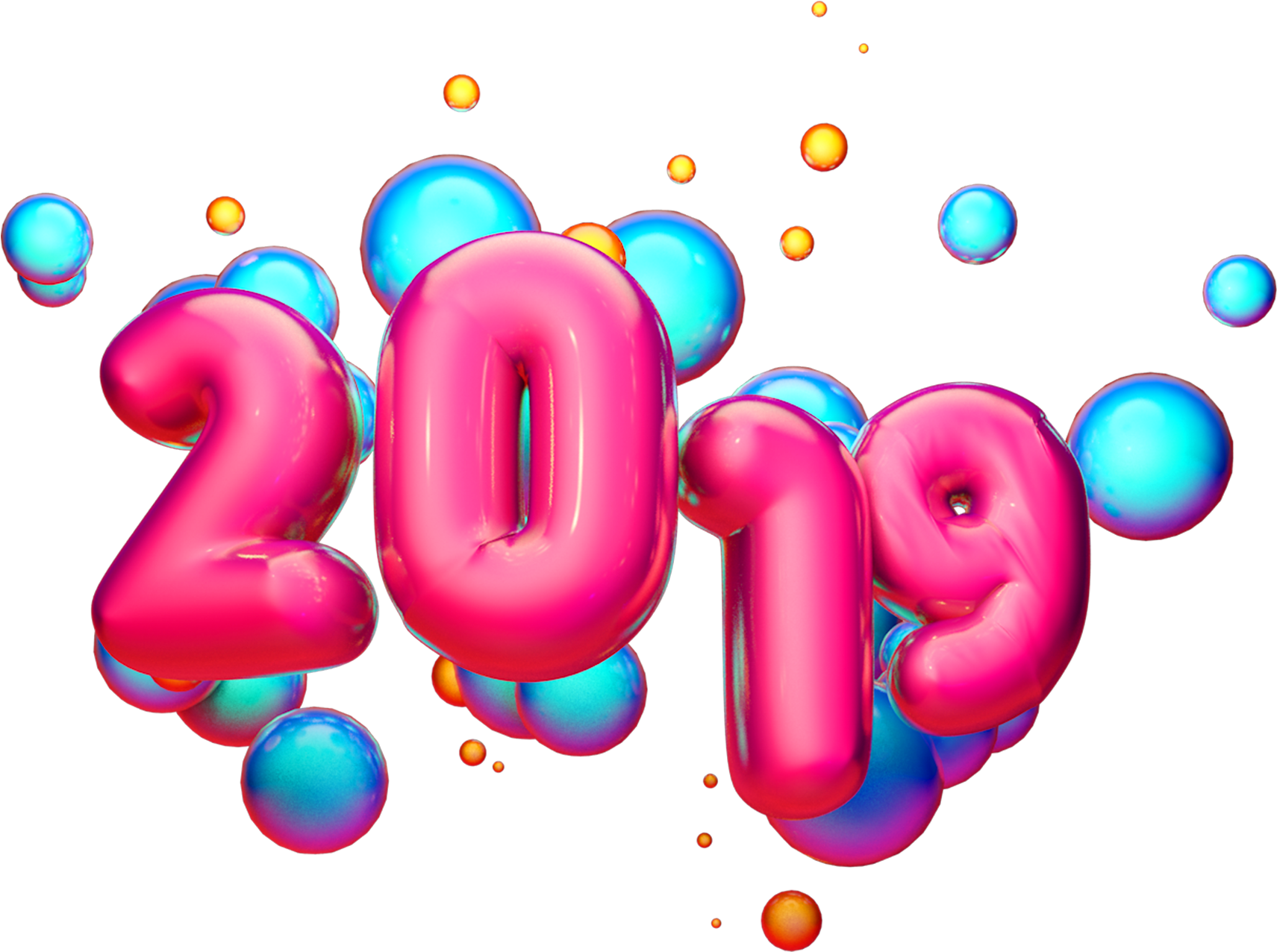 1711x1276 Hd Art Word New Year Vector Png