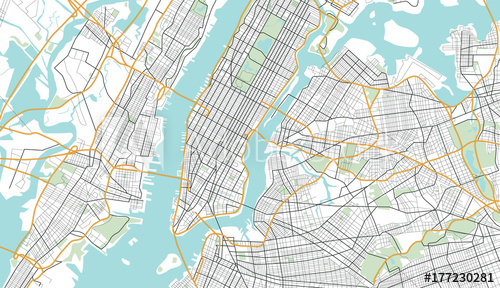 New York City Map Vector at Vectorified com - New York City Map Vector 26