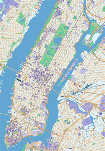 New York City Map Vector At Collection Of New York City Map Vector Free For 4853