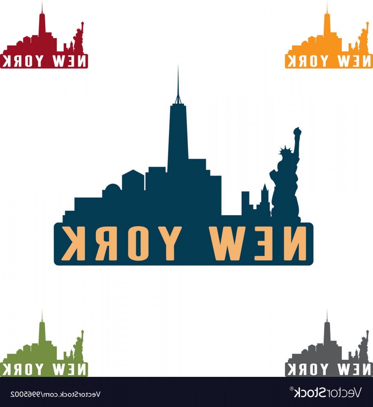 1189x1296 New York City Skyline Silhouette Design Template Vector Cqrecords