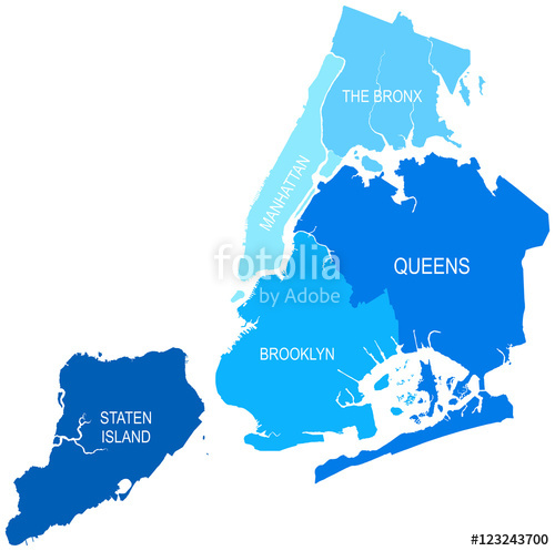 New York City Map 500x497 New York City Map