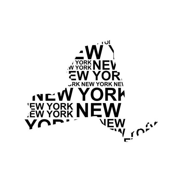 New York Map America Sign Graphics Dxf 690x690 New York Map America Sign Graphics Dxf