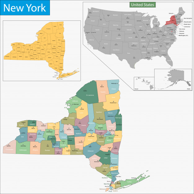 New York Map Vector Premium Download 626x626 New York Map Vector Premium Download