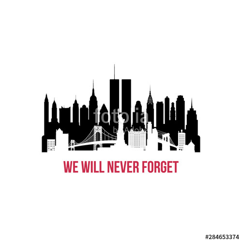 New York Silhouette Vector