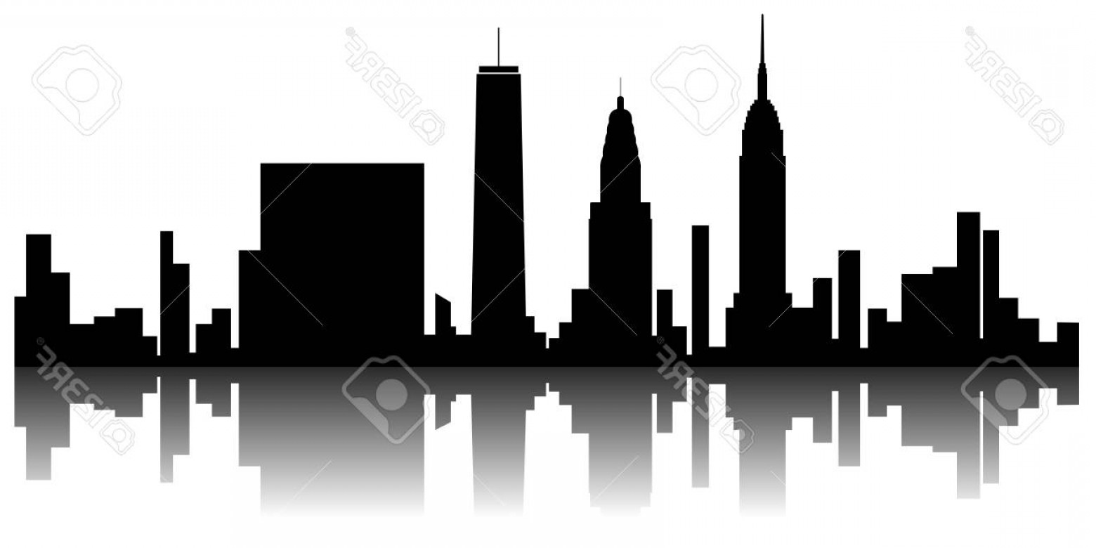 New York Silhouette Vector at Vectorified.com | Collection of New York ...