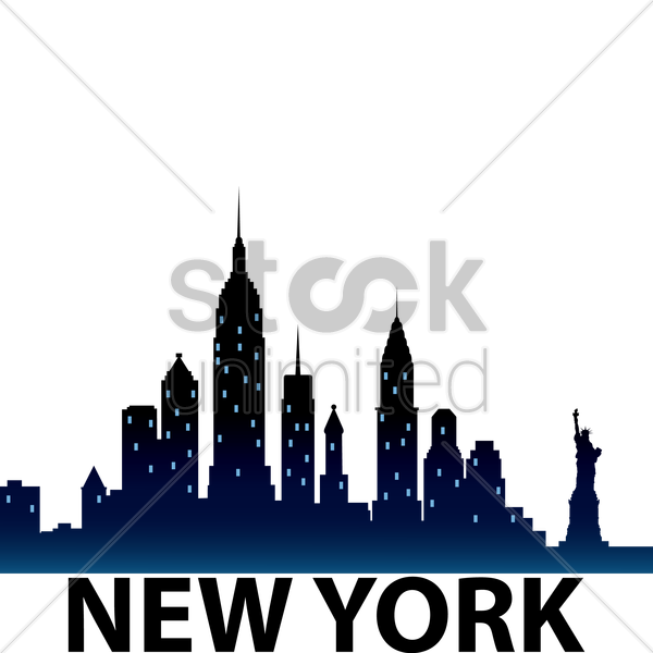 600x600 New York City Vector Clipart Images Gallery For Free Download