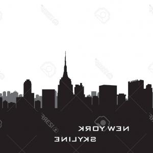 300x300 Photostock Vector New York Skyline Vector Usa Landscape Cityscape