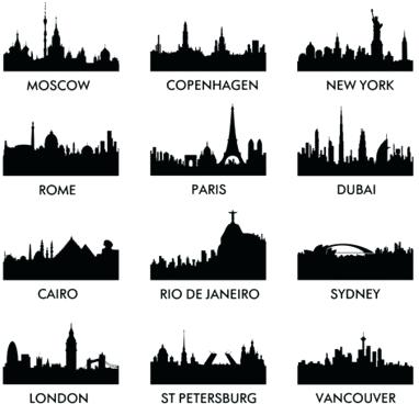 382x368 New York Skyline Template