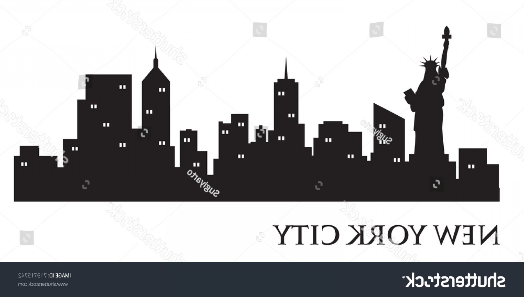 1800x1020 New York Skyline Vector Hoodamathrun