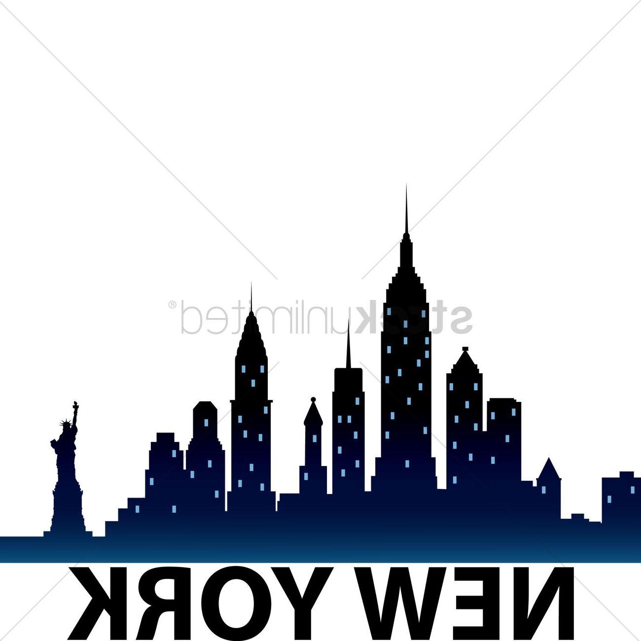 1300x1300 Hd New York City Skyline Silhouette Images Free Vector Art