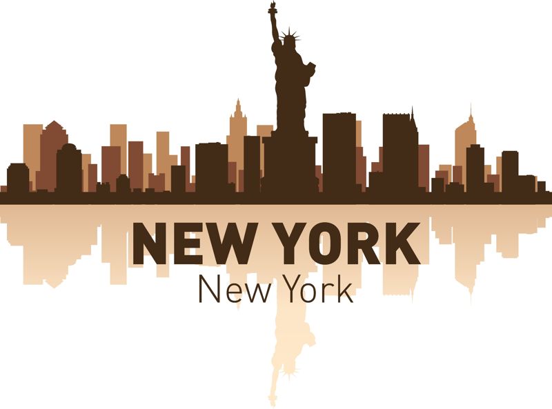 New York Skyline Vector Art Free Vector Cdr Download 800x593 New York Skyline Vector Art Free Vector Cdr Download