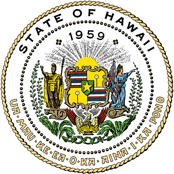 Hawai'i State Seal 600x600 Hawai'i State Seal